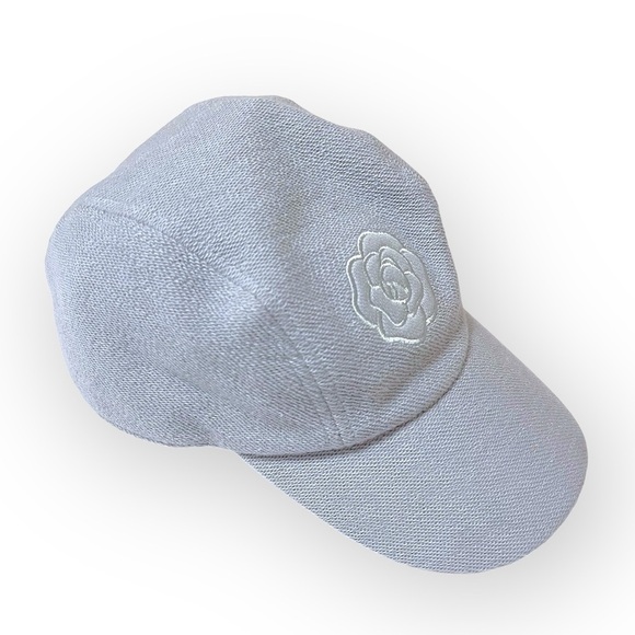 Karl Lagerfeld embroidered terry baseball cap, blue, one size adult - Picture 1 of 14